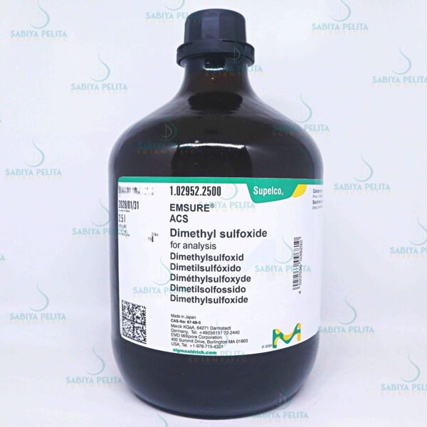 Dimethyl sulfoxide for analysis EMSURE® Merck 1.02952.2500