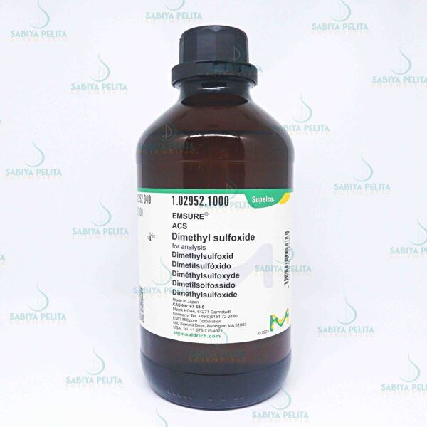 Dimethyl sulfoxide for analysis EMSURE® Merck 1.02952.1000