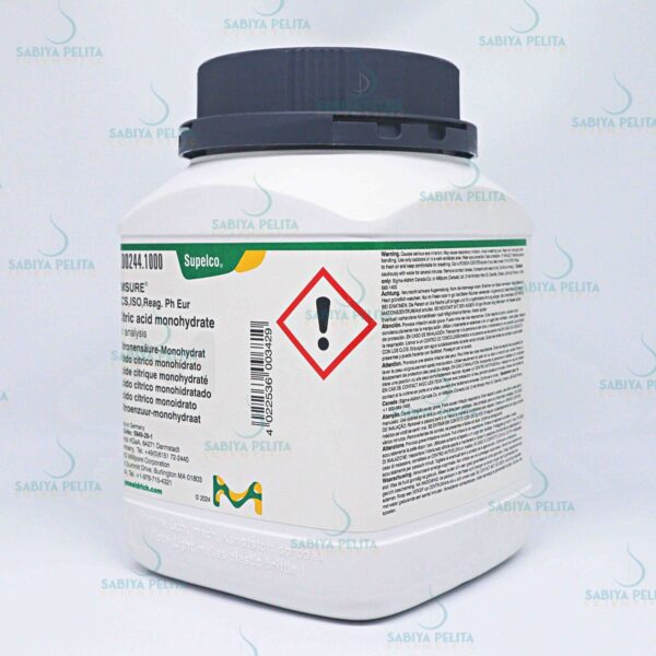 Citric acid monohydrate for analysis EMSURE® Merck 1.00244.1000