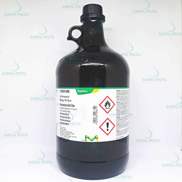 Acetonitrile (GC), gradient grade, suitable for HPLC LiChrosolv® Merck 1.00030.4000