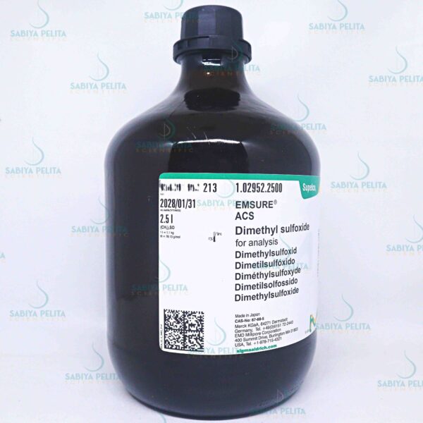 Dimethyl sulfoxide for analysis EMSURE® Merck 1.02952.2500