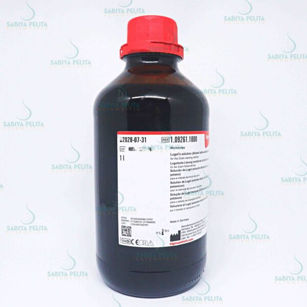 Lugol′s solution for the Gram staining method Merck 1.09261.1000