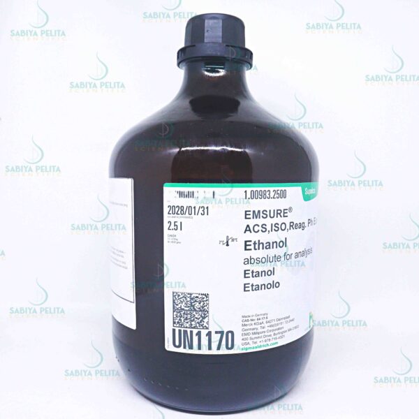 Ethanol absolute for analysis EMSURE® Merck 1.00983.2500