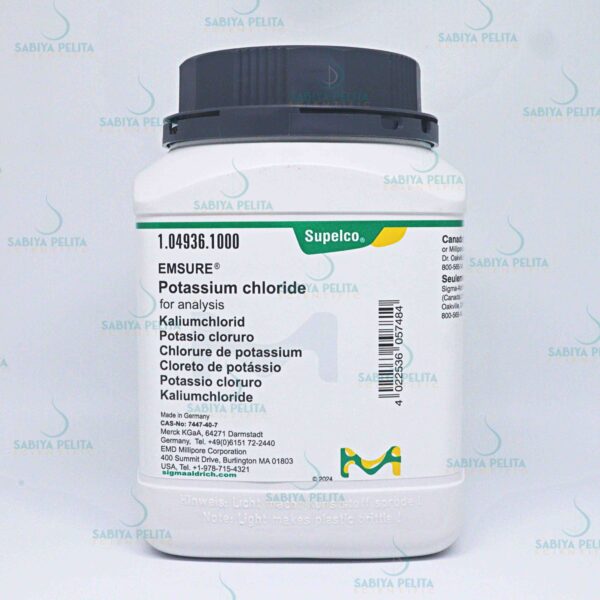 Potassium chloride for analysis EMSURE® Merck 1.04936.1000