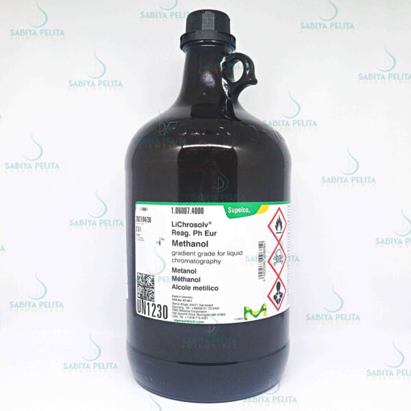 Methanol (GC), gradient grade, suitable for HPLC, LiChrosolv® Merck 1.06007.4000