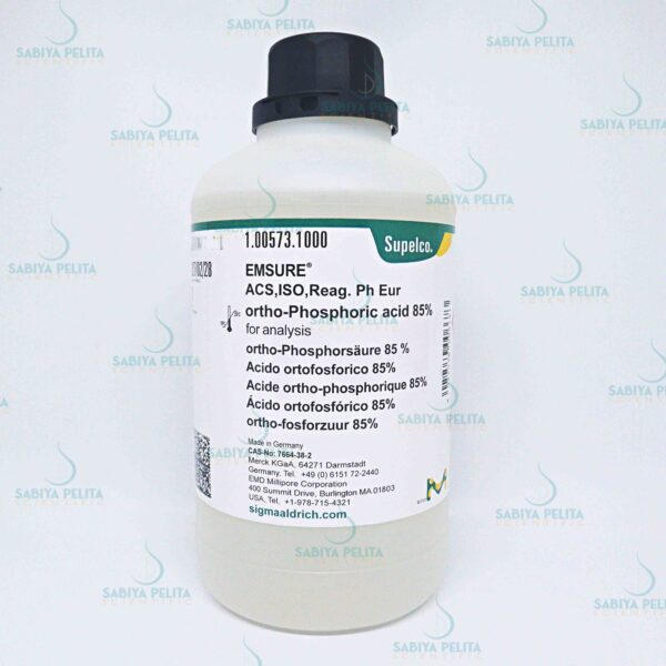 ortho-Phosphoric acid 85% for analysis EMSURE® Merck 1.00573.1000
