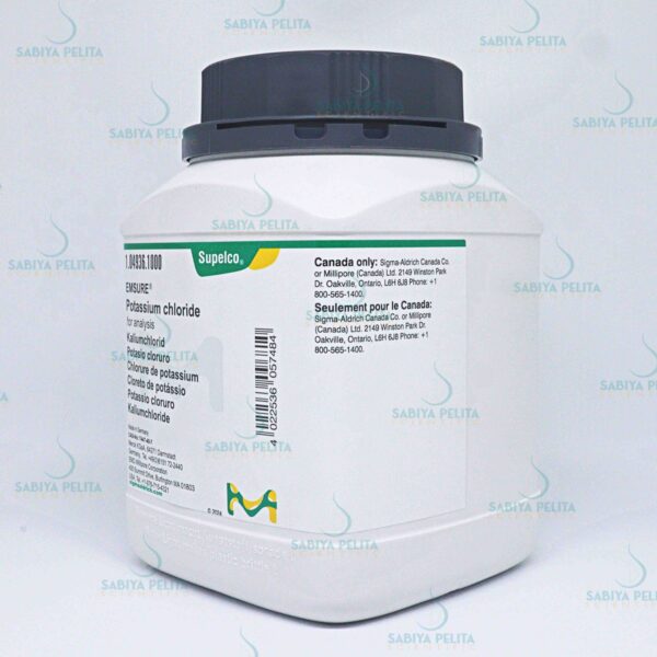 Potassium chloride for analysis EMSURE® Merck 1.04936.1000