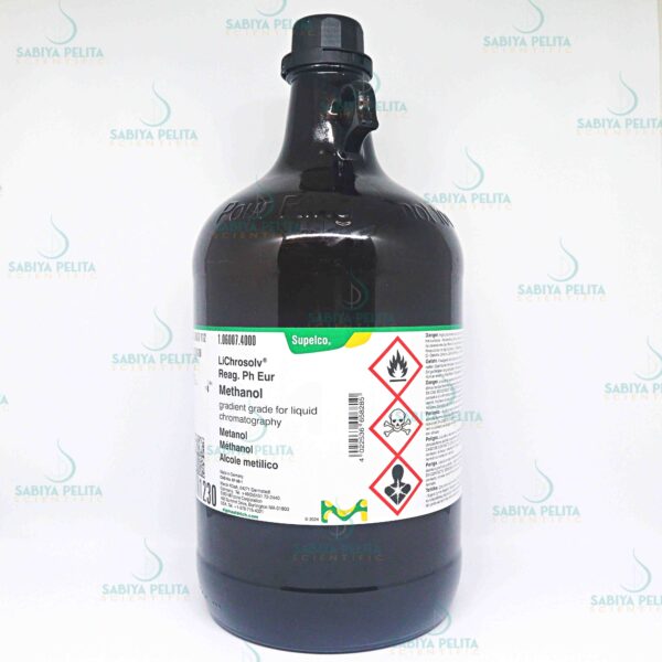 Methanol (GC), gradient grade, suitable for HPLC, LiChrosolv® Merck 1.06007.4000