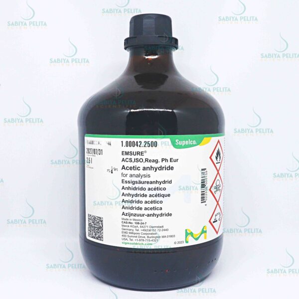 Acetic anhydride for analysis EMSURE® Merck 1.00042.2500
