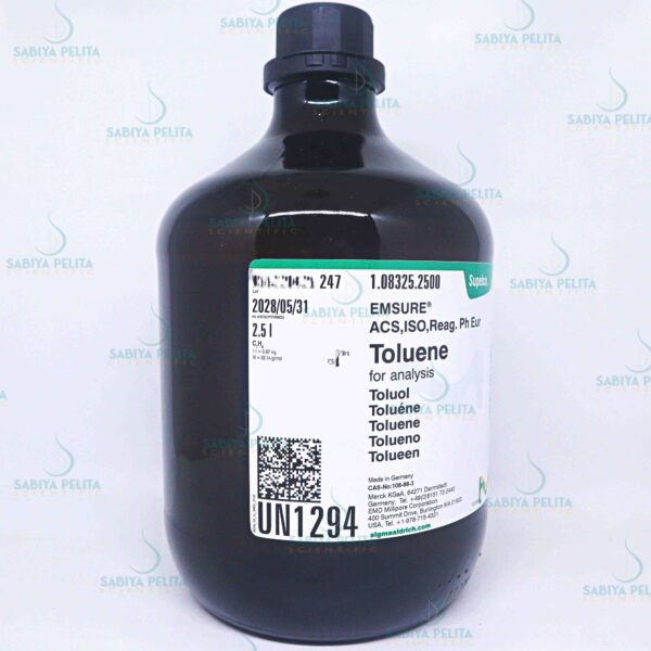 Toluene for analysis EMSURE® Merck 1.08325.2500