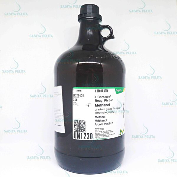 Methanol (GC), gradient grade, suitable for HPLC, LiChrosolv® Merck 1.06007.4000