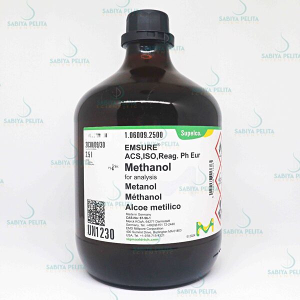 Methanol for analysis EMSURE® Merck 1.06009.2500