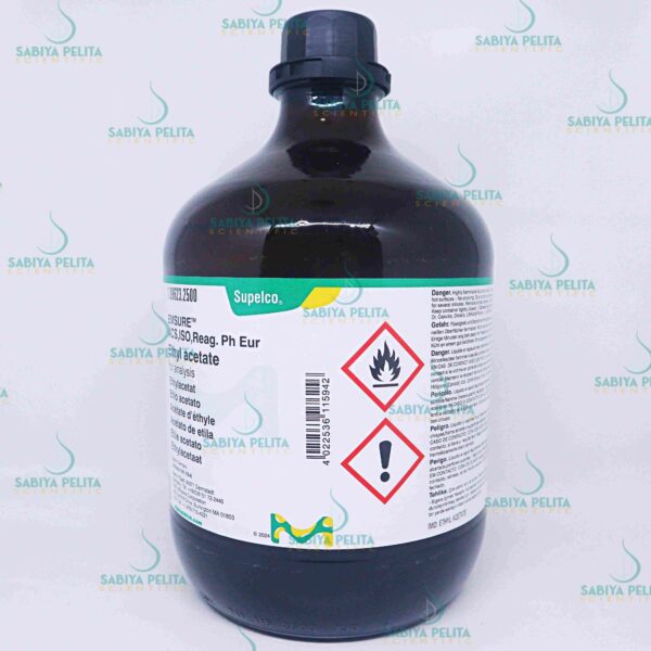 Ethyl acetate for analysis EMSURE® Merck 1.09623.2500