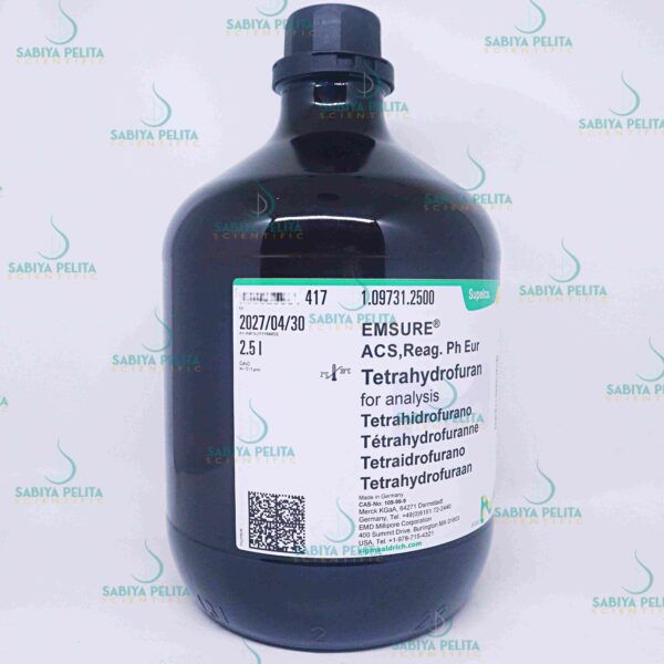 Tetrahydrofuran for analysis EMSURE® Merck 1.09731.2500
