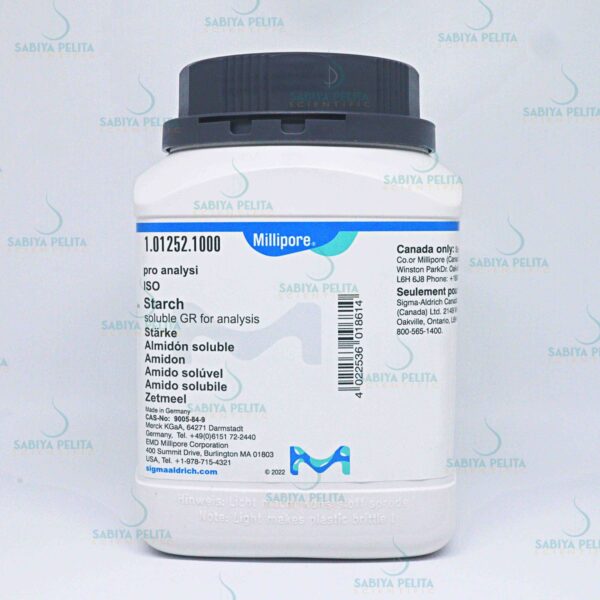 Starch soluble GR for analysis ISO Merck 1.01252.1000