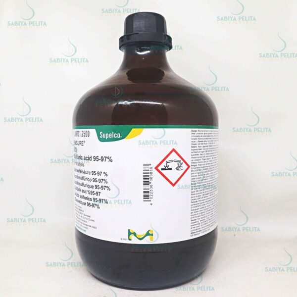 Sulfuric acid 95-97% for analysis Merck 1.00731.2500