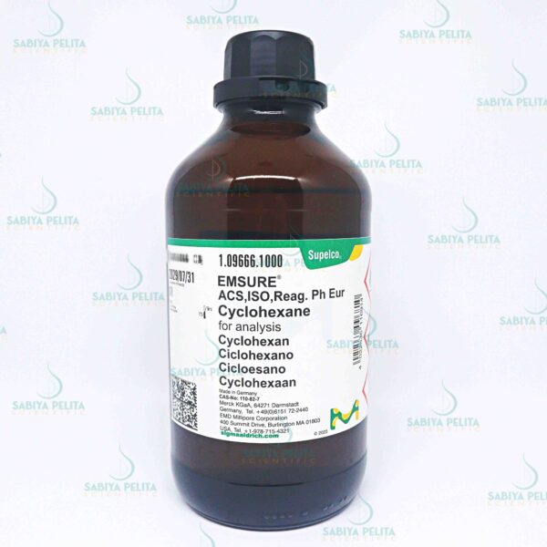 Cyclohexane for analysis EMSURE® Merck 1.09666.1000