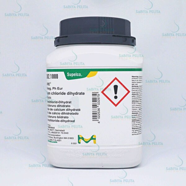 Calcium chloride dihydrate for analysis EMSURE® Merck 1.02382.1000