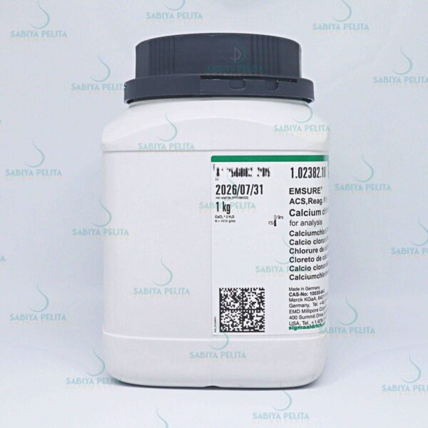 Calcium chloride dihydrate for analysis EMSURE® Merck 1.02382.1000