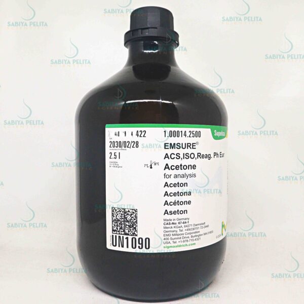 Acetone for analysis EMSURE® Merck 1.00014.2500