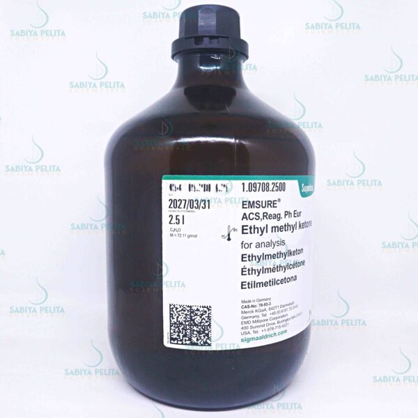 Ethyl methyl ketone for analysis EMSURE® Merck 1.09708.2500