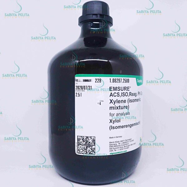 Xylene (isomeric mixture) for analysis EMSURE® Merck 1.08297.2500