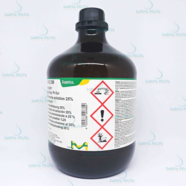 Ammonia solution 25% for analysis EMSURE® Merck 1.05432.2500