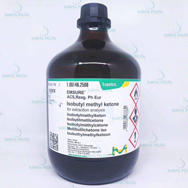 Isobutyl methyl ketone for extraction analysis EMSURE® Merck 1.06146.2500