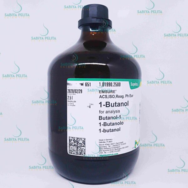 1-Butanol for analysis EMSURE® Merck 1.01990.2500