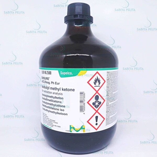Isobutyl methyl ketone for extraction analysis EMSURE® Merck 1.06146.2500