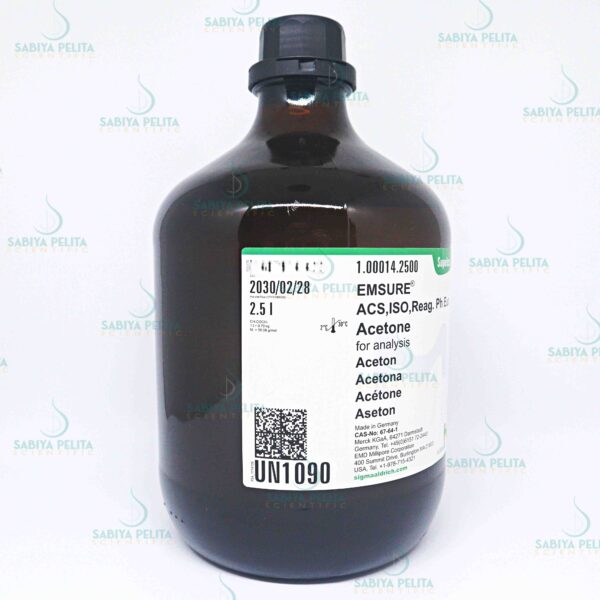 Acetone for analysis EMSURE® Merck 1.00014.2500