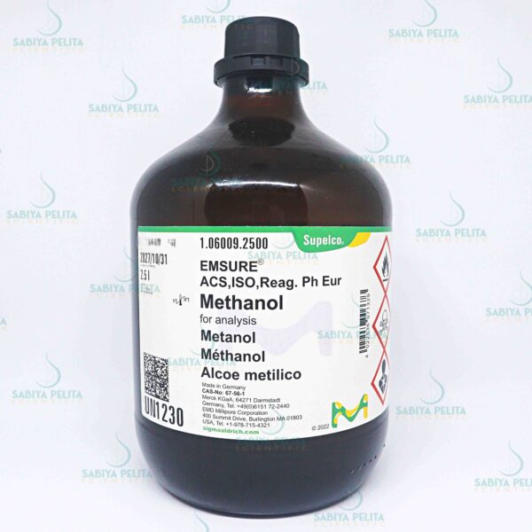Methanol for analysis EMSURE® Merck 1.06009.2500