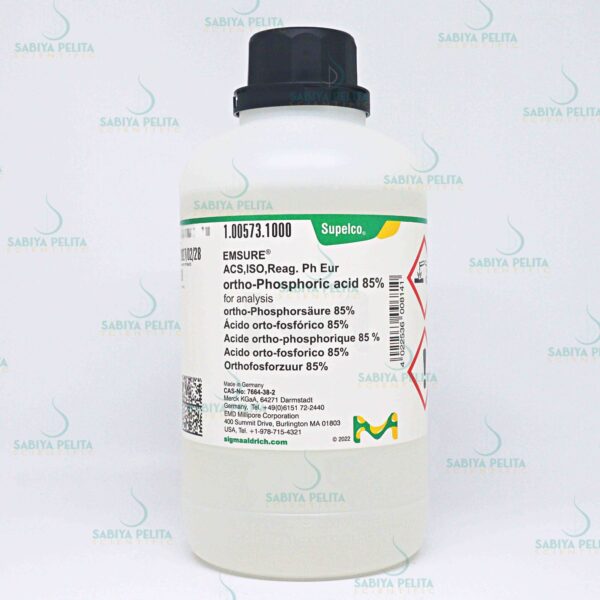 ortho-Phosphoric acid 85% for analysis EMSURE® Merck 1.00573.1000