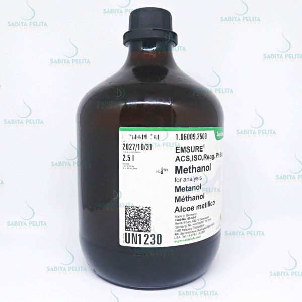 Methanol for analysis EMSURE® Merck 1.06009.2500