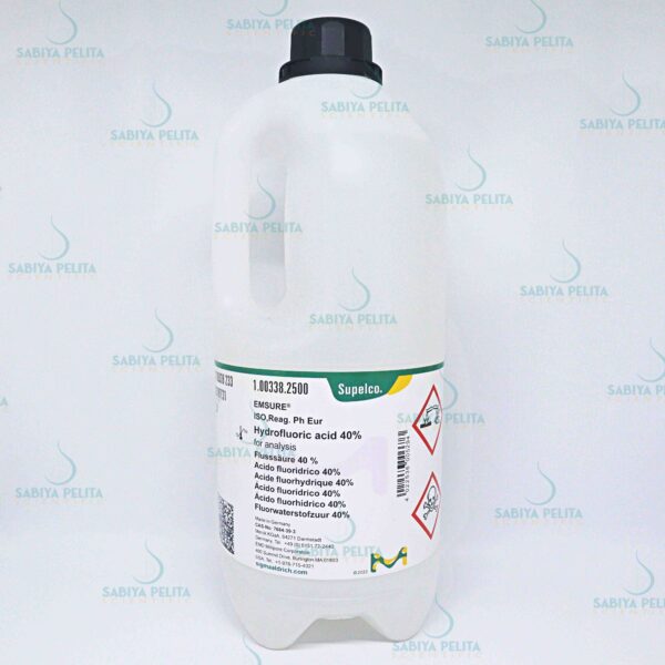 Hydrofluoric acid 40% for analysis EMSURE® Merck 1.00338.2500