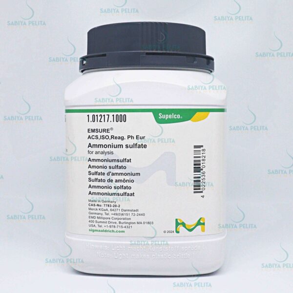 Ammonium sulfate for analysis EMSURE® Merck 1.01217.1000