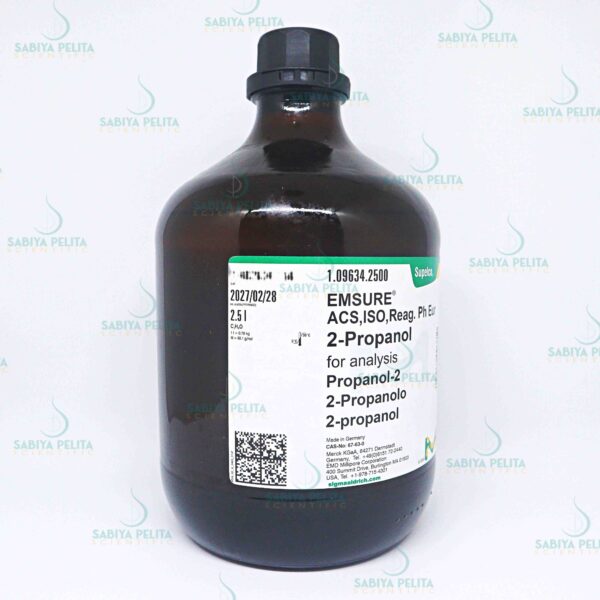 2-Propanol for analysis EMSURE® Merck 1.09634.2500
