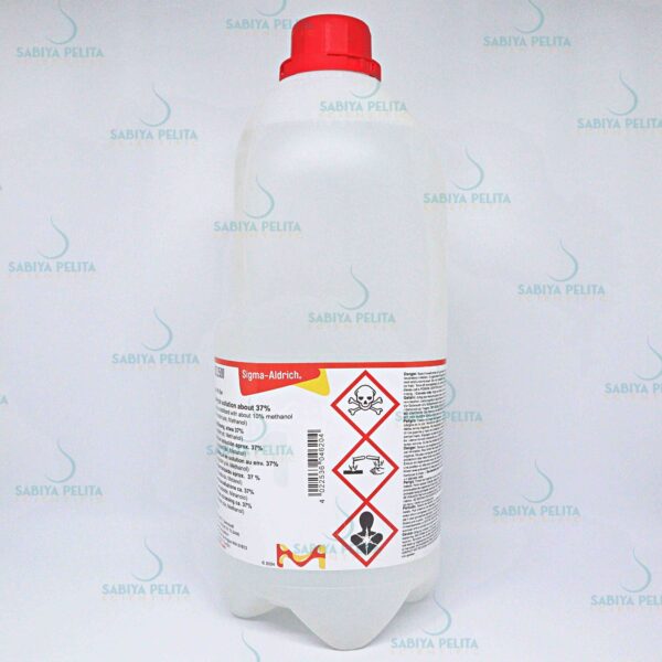 Formaldehyde solution about 37% GR for analysis Merck 1.04003.2500