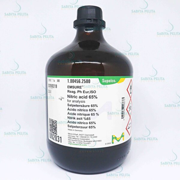 Nitric acid 65% for analysis EMSURE® Merck 1.00456.2500