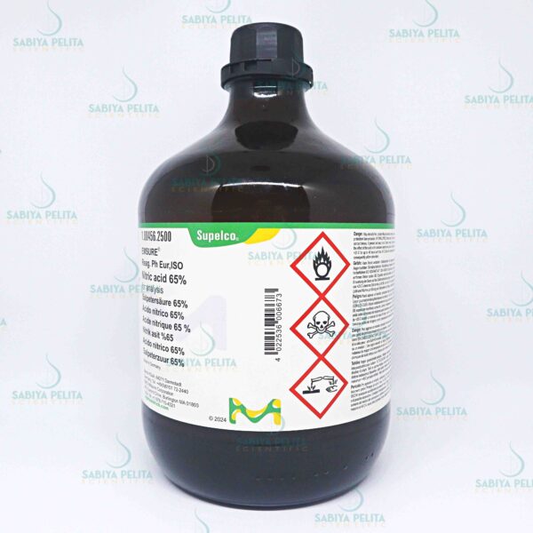 Nitric acid 65% for analysis EMSURE® Merck 1.00456.2500