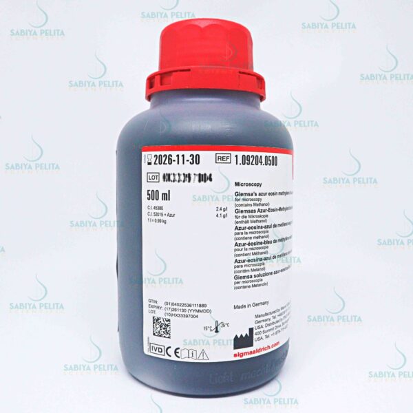Giemsa′s azur eosin methylene blue solution for microscopy Merck 1.09204.0500