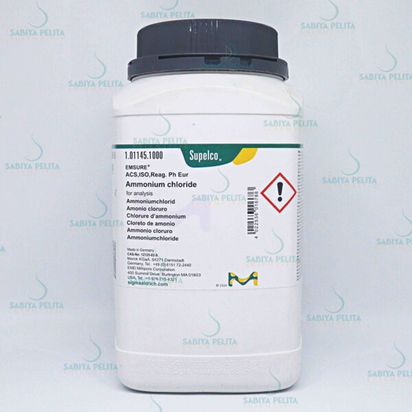Ammonium chloride for analysis EMSURE® Merck 1.01145.1000