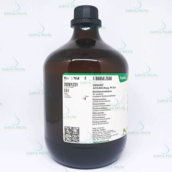 Dichloromethane for analysis EMSURE® Merck 1.06050.2500