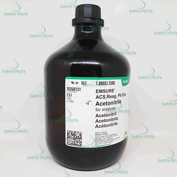 Acetonitrile for analysis EMSURE® Merck 1.00003.2500
