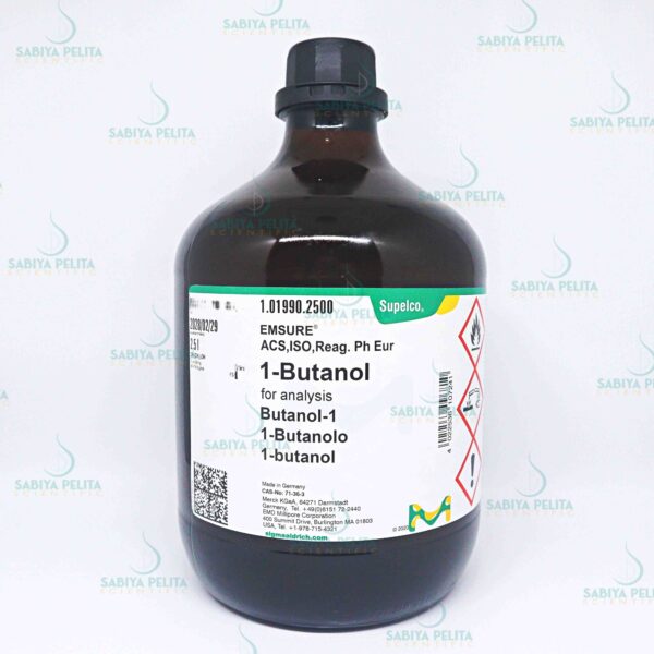 1-Butanol for analysis EMSURE® Merck 1.01990.2500