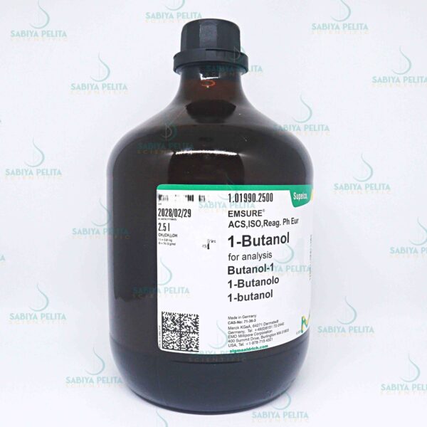 1-Butanol for analysis EMSURE® Merck 1.01990.2500