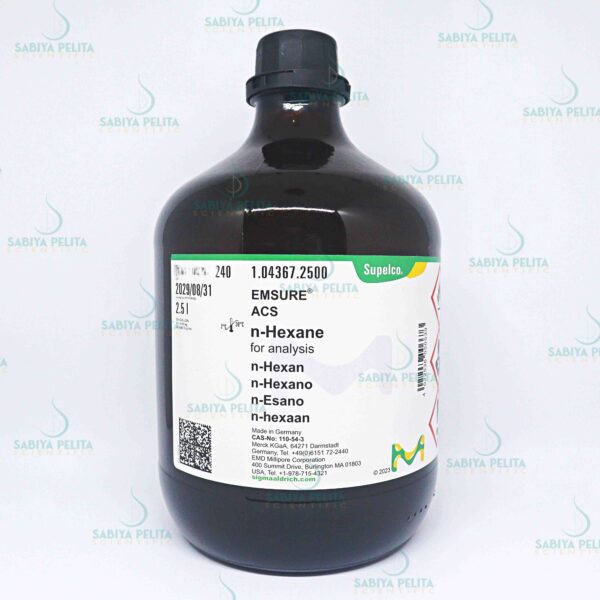 n-Hexane for analysis EMSURE® Merck 1.04367.2500