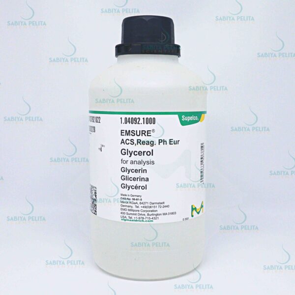 Glycerol for analysis EMSURE® Merck 1.04092.1000