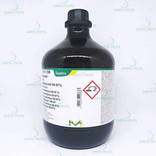 Sulfuric acid 95-97% for analysis Merck 1.00731.2500