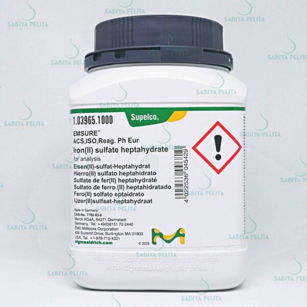 batch_IMG_0064 Iron(II) sulfate heptahydrate for analysis EMSURE® Merck 1.03965.1000